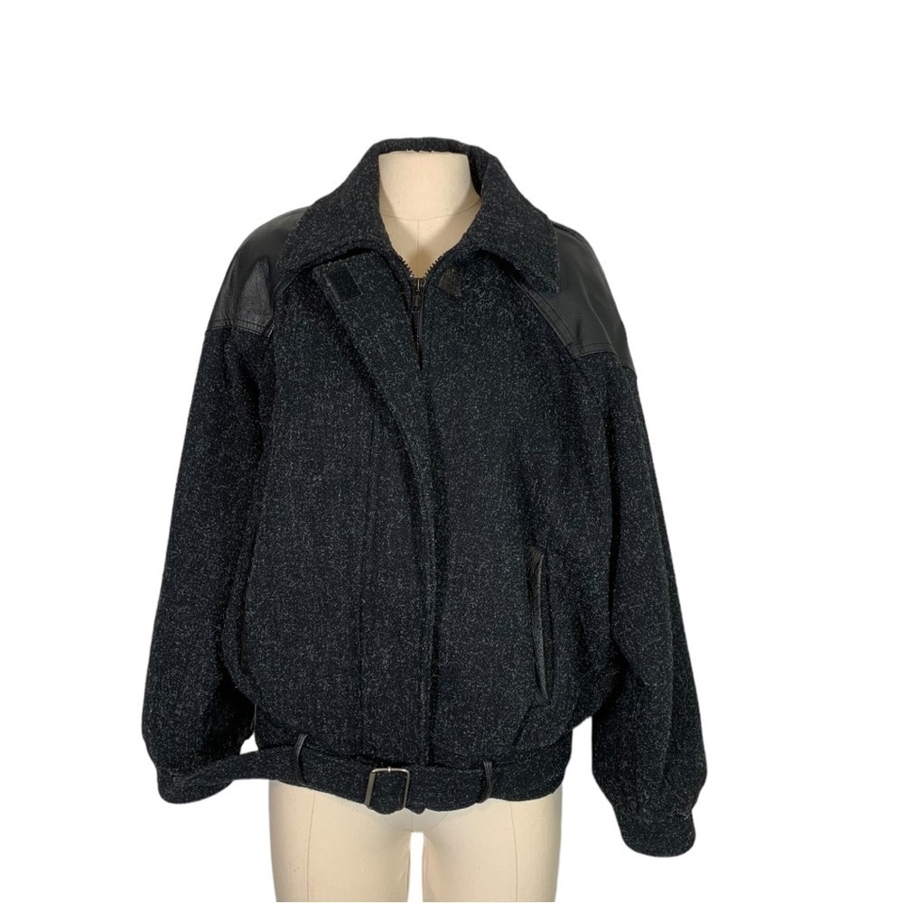 Vintage Otello Pelle Wool Jacket Size Medium